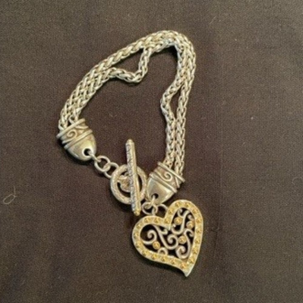 Brighton Heart Bracelet with Toggle Closure